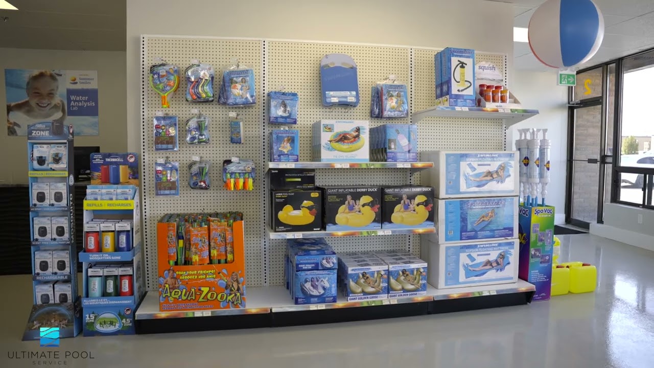 Ultimate Pools Oakville &ndash; Retail Store Tour | Pool & Spa Supplies with Fast Canada-Wide Shipping