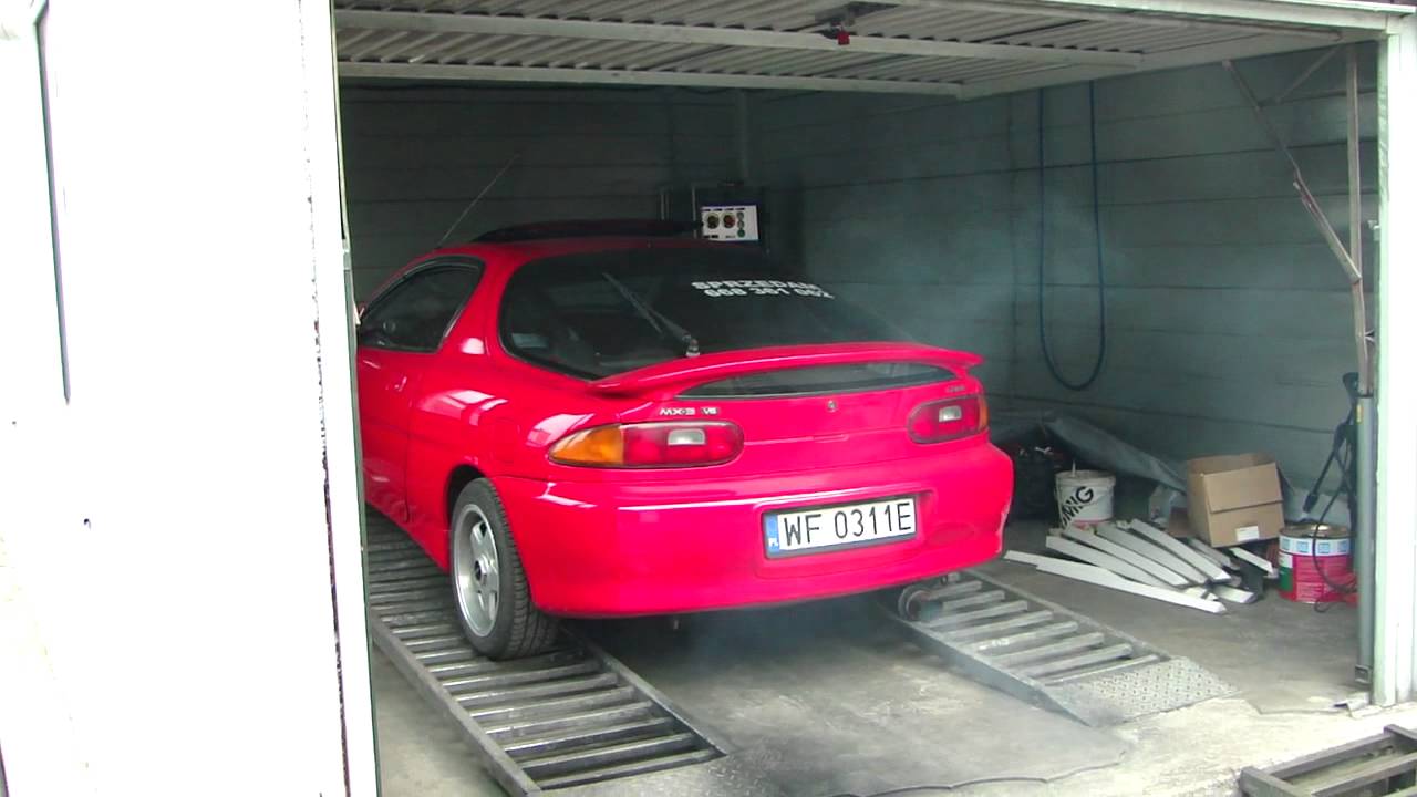 Mazda mx-3 1.8 v6 turbo dyno