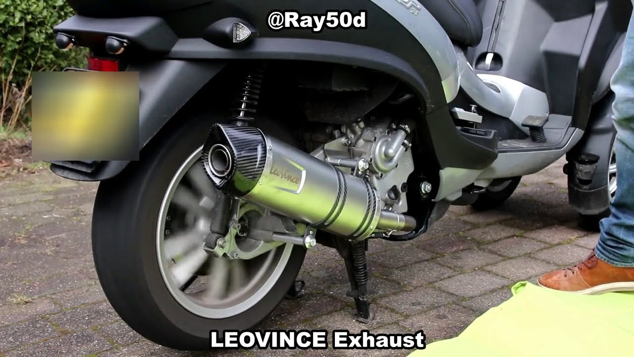 Piaggio Mp3 Piaggio mp3 sonidos de tubos de escape. EXHAUST SOUND COMPILATION