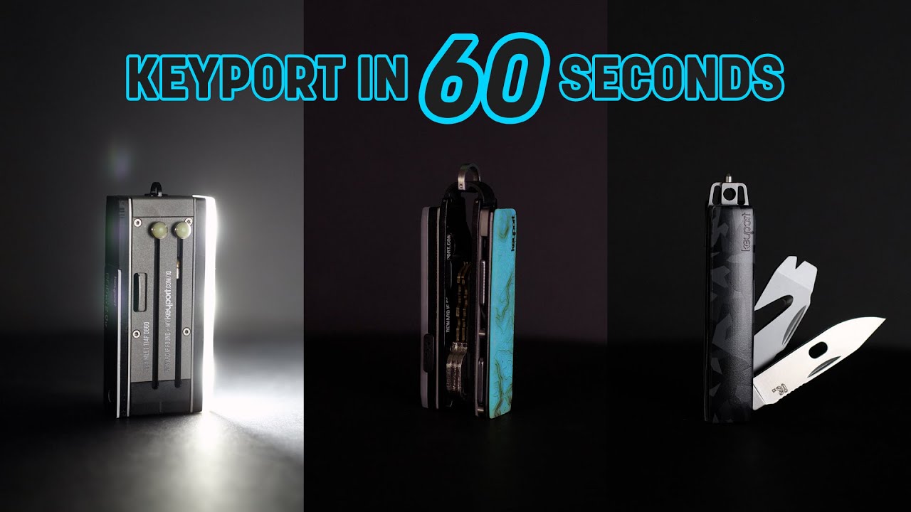 Освойте систему Keyport EDC всего за 60 секунд!