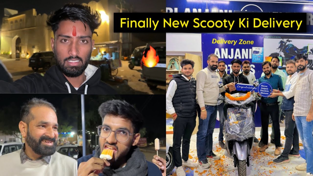 कजोड़ ने ली New Scooty || मजेदार Vlog Video Kaka Kajod || #marwadi_masti