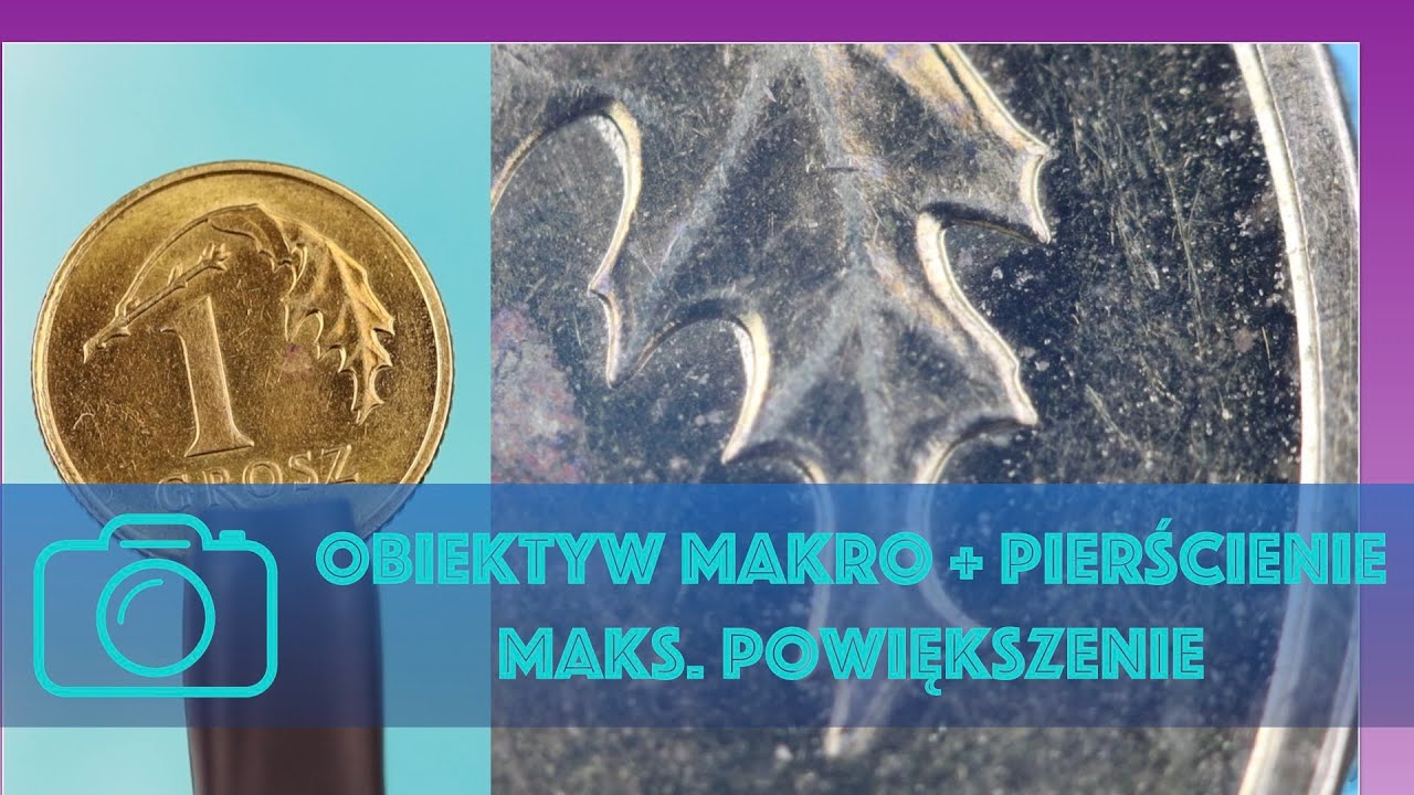 Obiektyw makro + pierścienie pośrednie.
