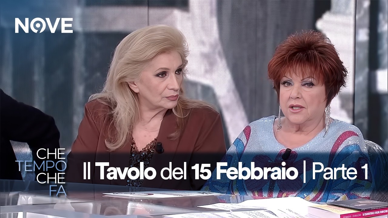 L'ultimo Tavolo del 15 febbraio - Parte 1 | Che tempo che fa