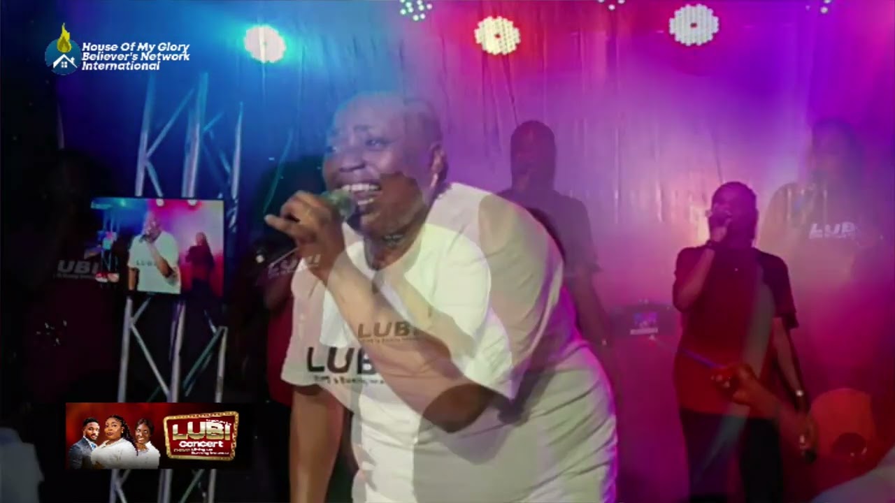intense worship session by minister Frances at the just concluded LUBI concert 2023