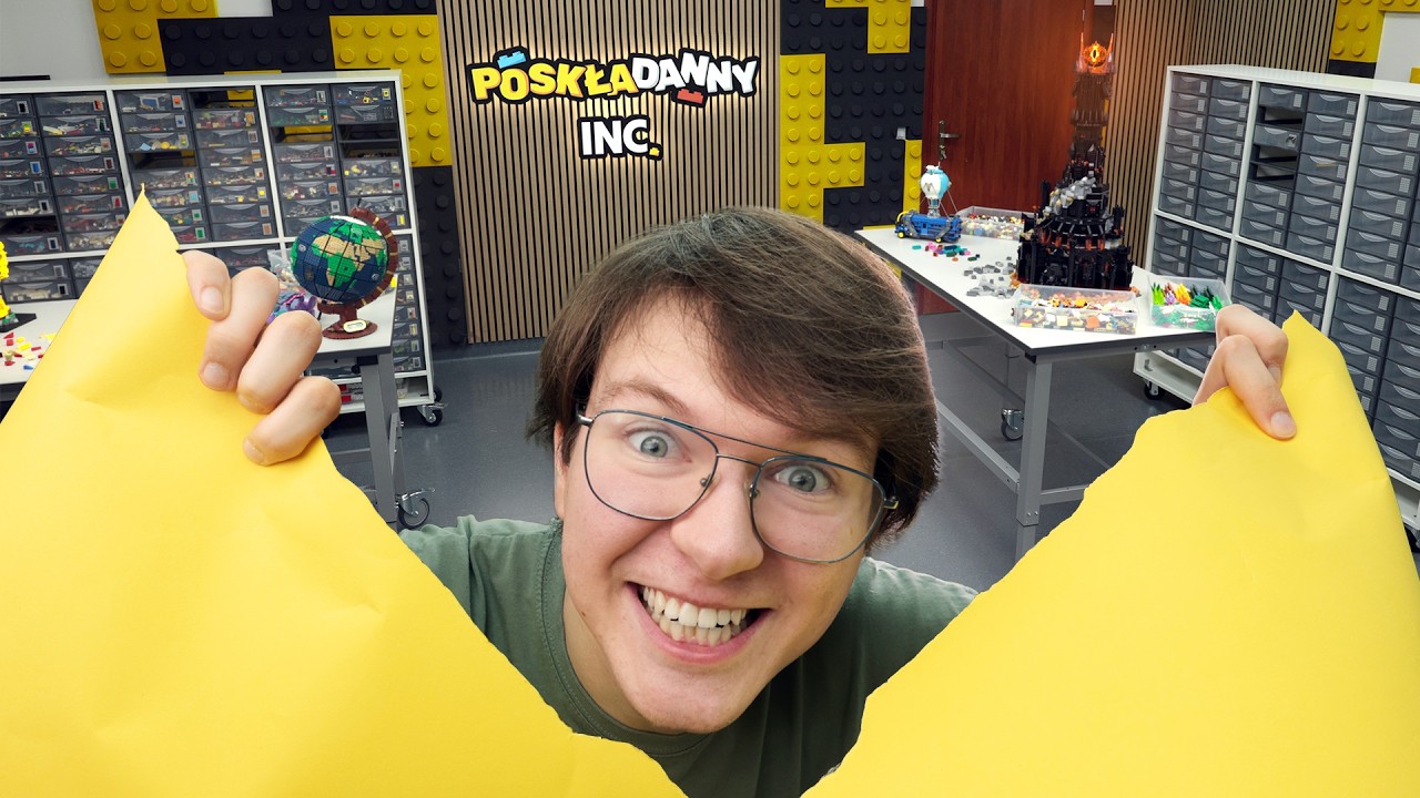 MOJA NOWA WIELKA PRACOWNIA LEGO