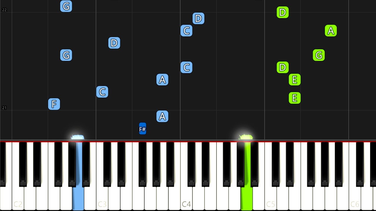 NIVIRO - The Floor Is Lava - Piano Tutorial / Piano Cover 🎹 - Synthesia (+ Free MIDI Download)