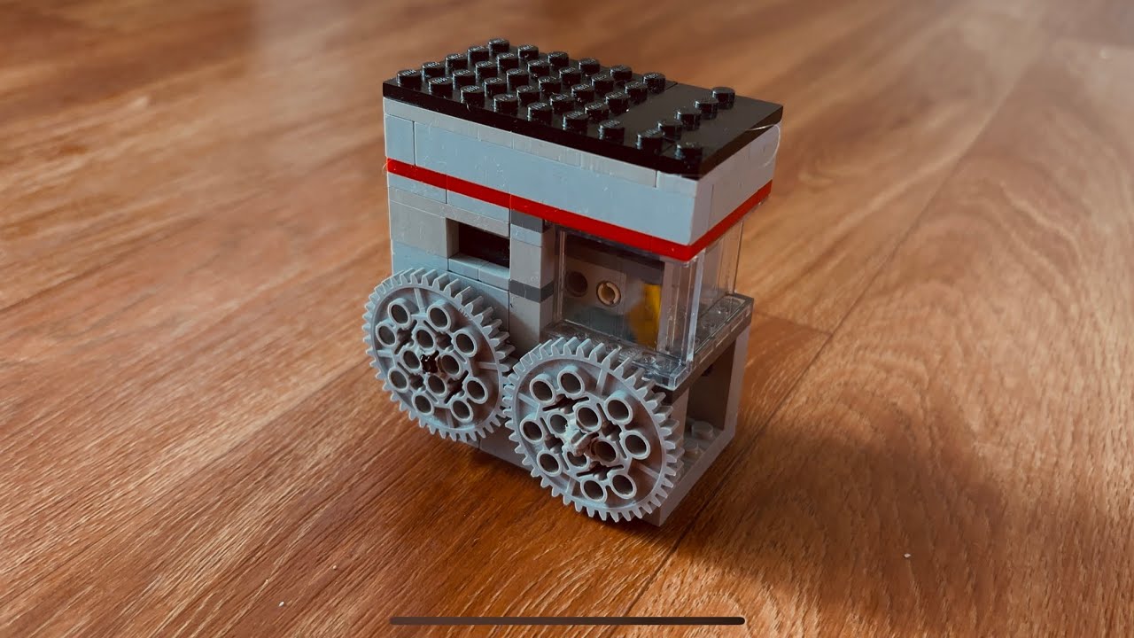 | TUTORIAL | 3x3 Piston Flathead Single Cylinder - Single Valve Lego Vacuum Engine