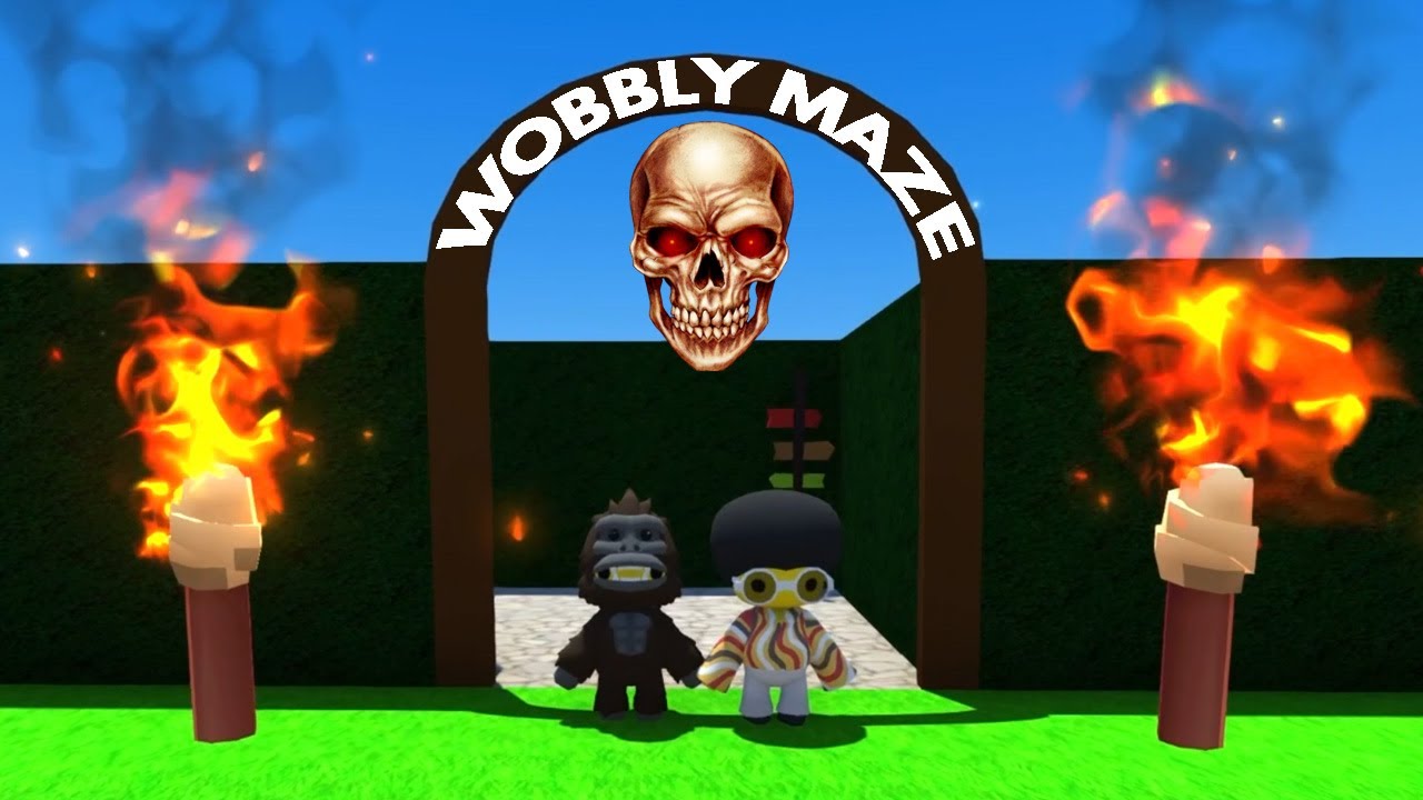 Epic Maze Challenge in Wobbly Life!