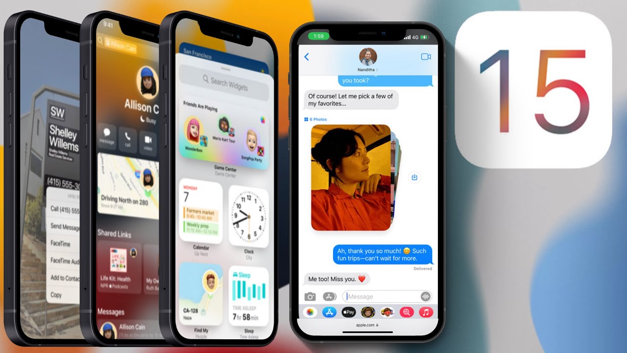 Megjelent az iOS 15 - bemutató