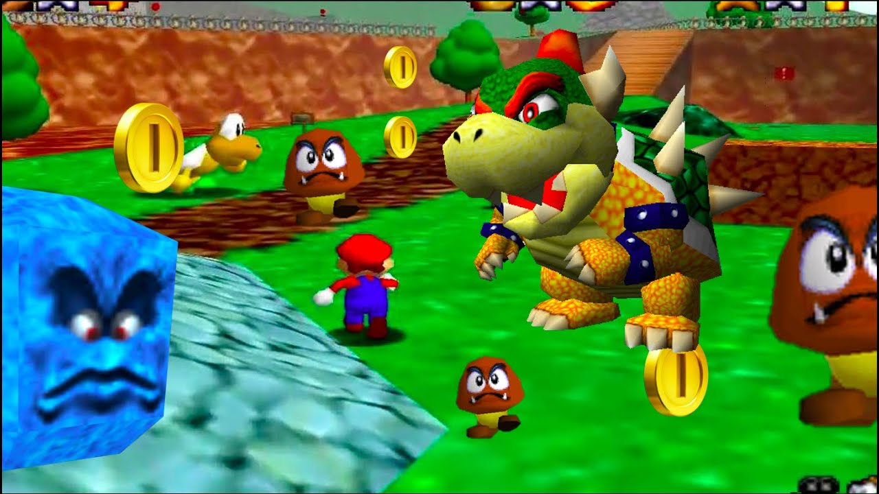 Tutto a caso su Super Mario 64!