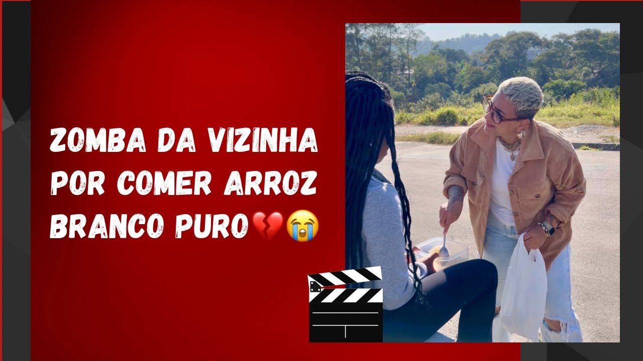 Zomba da vizinha por comer arroz branco puro💔😭