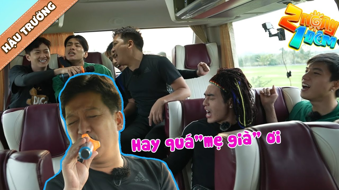 Phiên bản giả giọng trên xe: Trường Giang hóa Đàm Vĩnh Hưng, feel the beat cực cháy|BTS 2 Ngày 1 Đêm