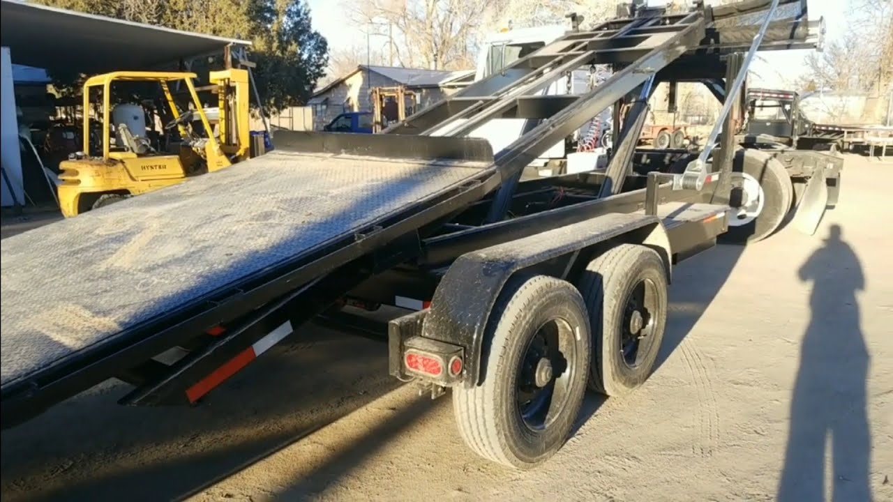 2021 texas pride roll off dump trailer part:2