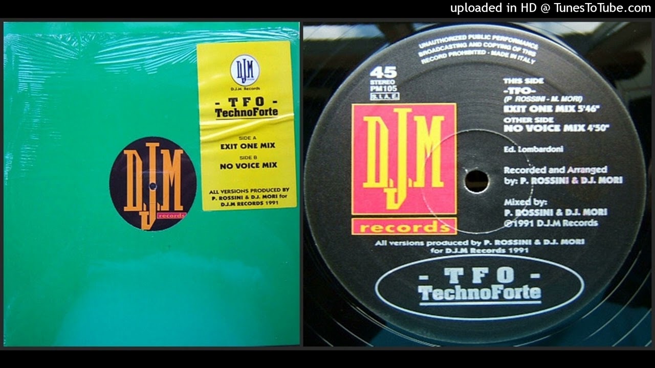 T.F.O. – Technoforte (Exit One Mix – 1991)