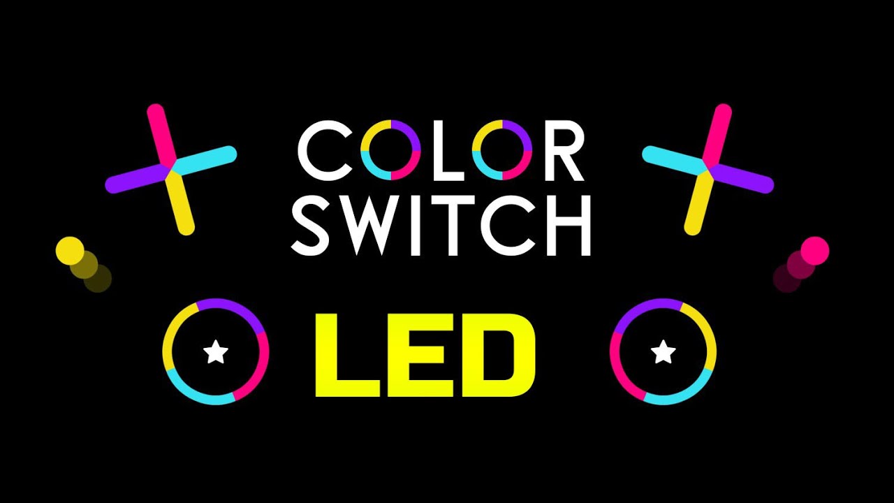 Color Switch Led Level 1 To 92 Full Gameplay