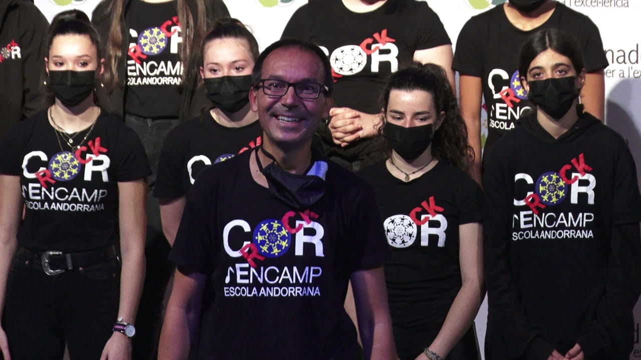 Actuació musical Cor de Rock d’Encamp