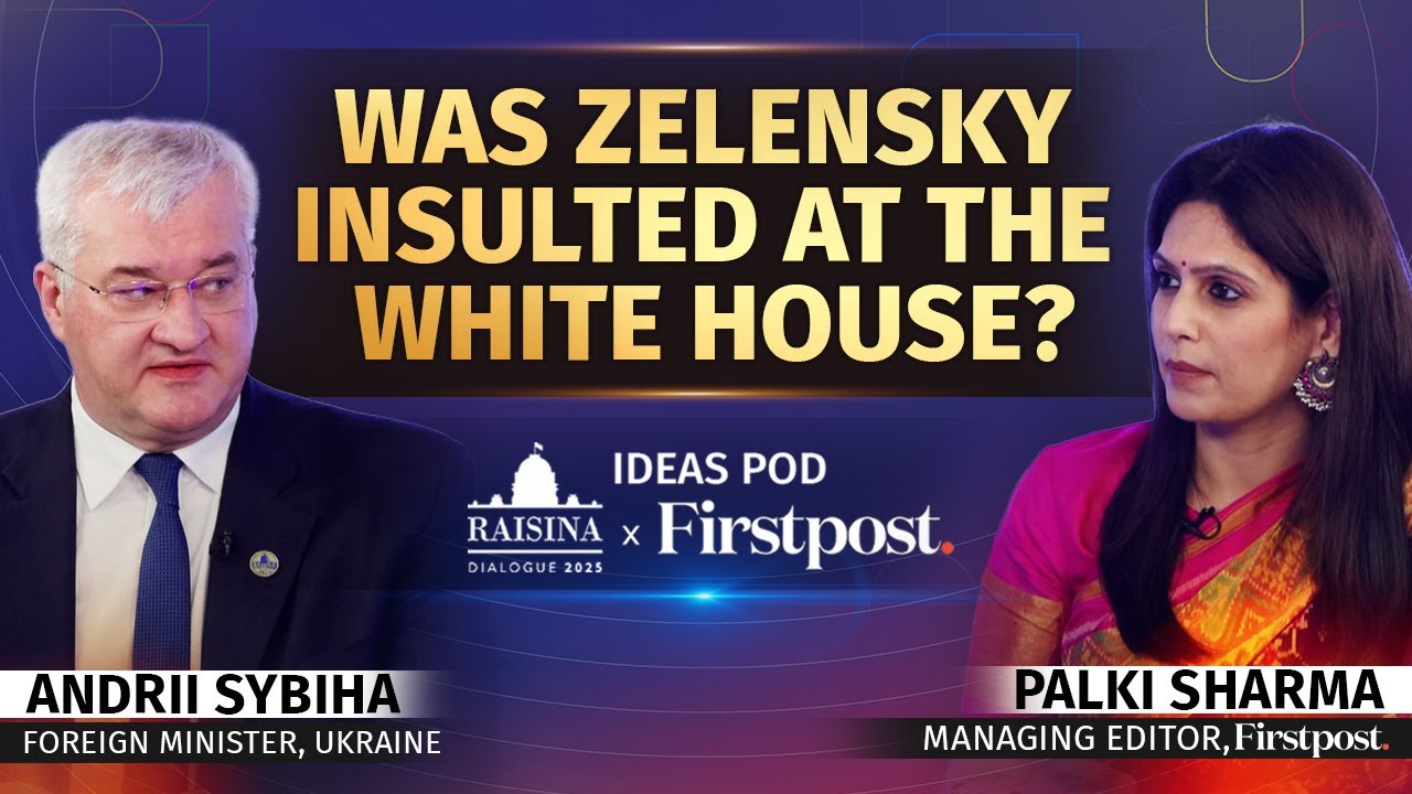 &ldquo;Need Trump To End War,&rdquo; Says Ukraine&rsquo;s Foreign Minister | Firstpost Ideas Pod | N18G