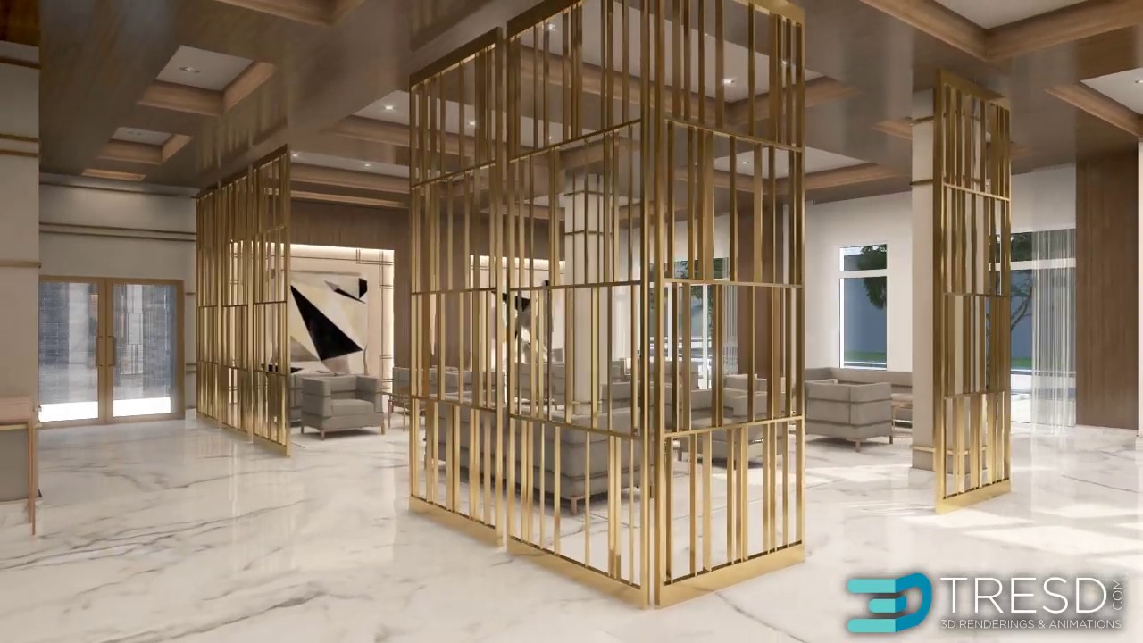 TresD Liberty Square Building - Interior Animation