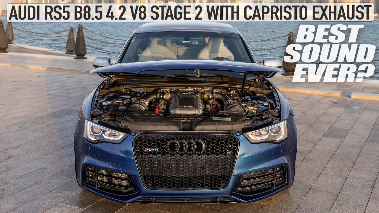 BEST SOUNDING CAR EVER? AUDI RS5 B8.5 V8 STAGE 2 4.2 + CAPRISTO VALVED + AWE TUNING + EVENTURI! WOW!