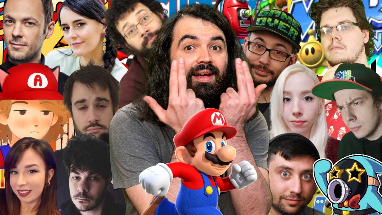 Ceci est un speedrun #19 : Plein de jeux Mario (avec plein de gens)