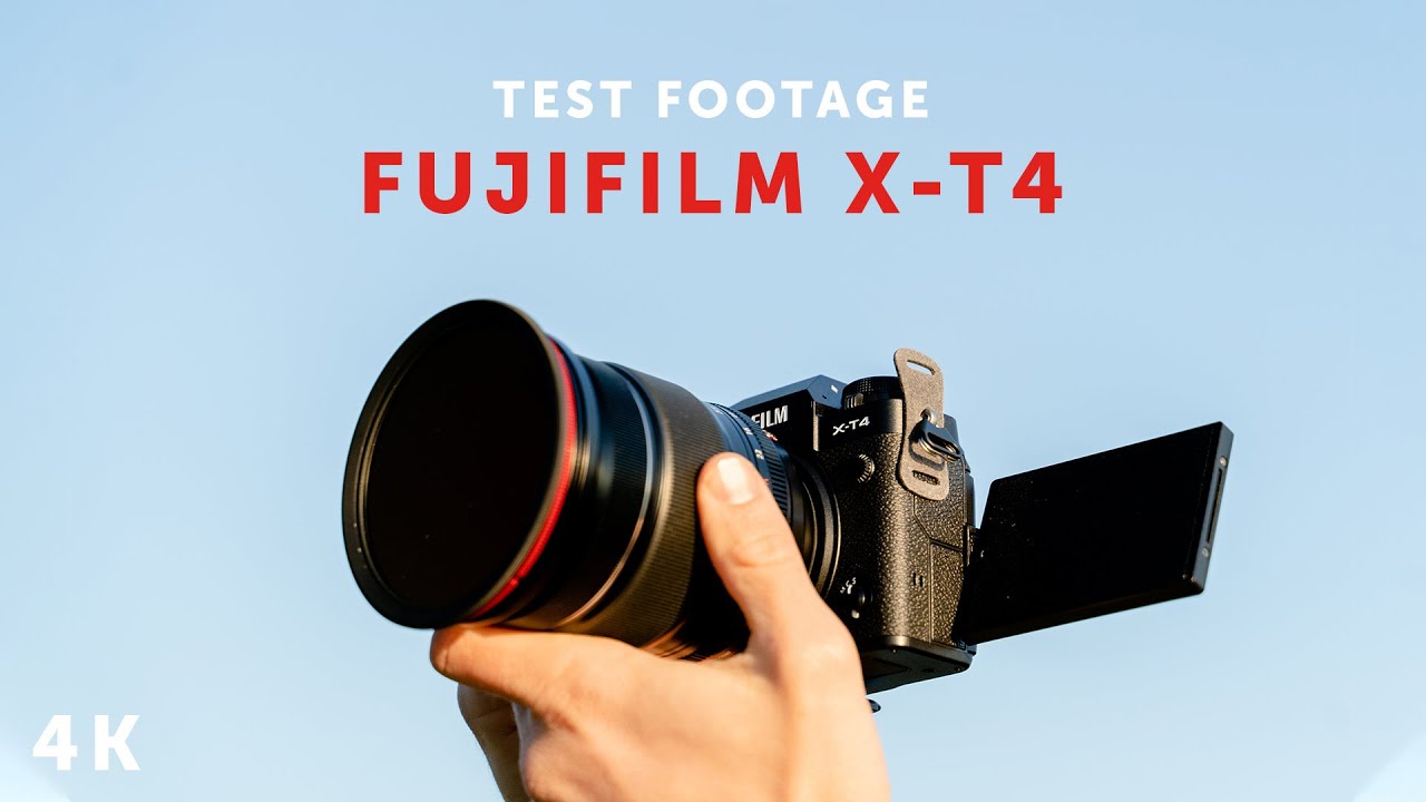 Fujifilm X-T4 Cinematic 4K Footage