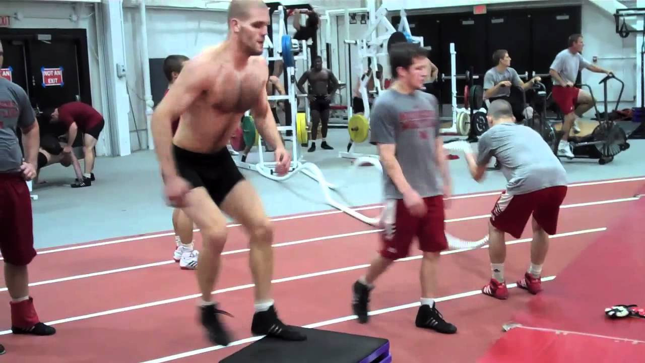 Nebraska Wrestling Preseason Workout Video
