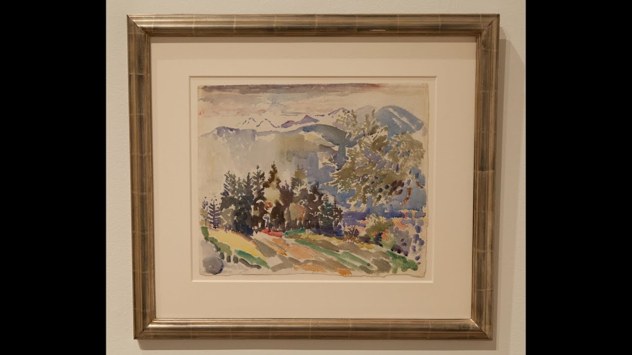 Art This Week-At the San Antonio Museum of Art-Becoming John Marin-William Rudolph interview