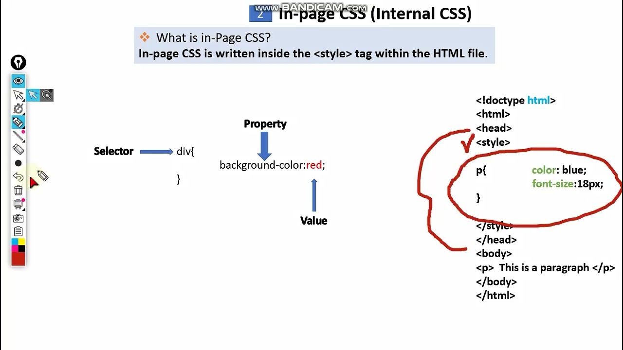 🌟 Lesson 2 | Why & Methods of Using CSS | پښتو
