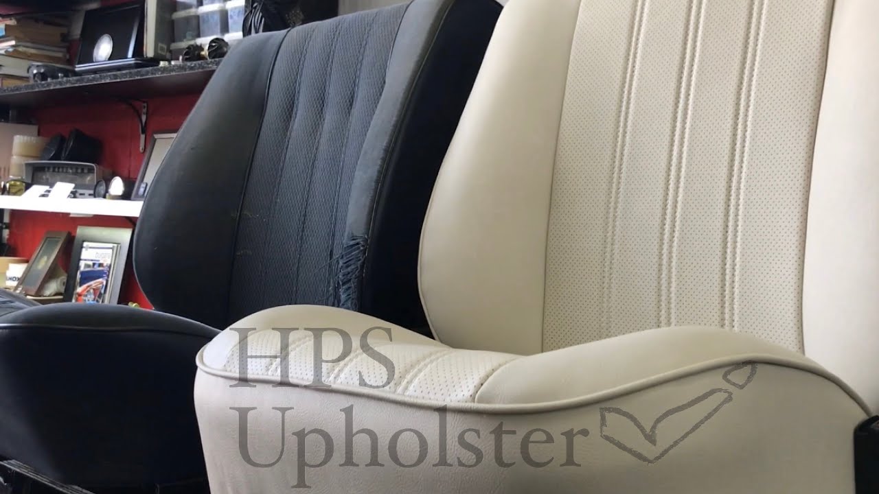 Restoring and upholstery seats from BMW E21 (1977-1983)