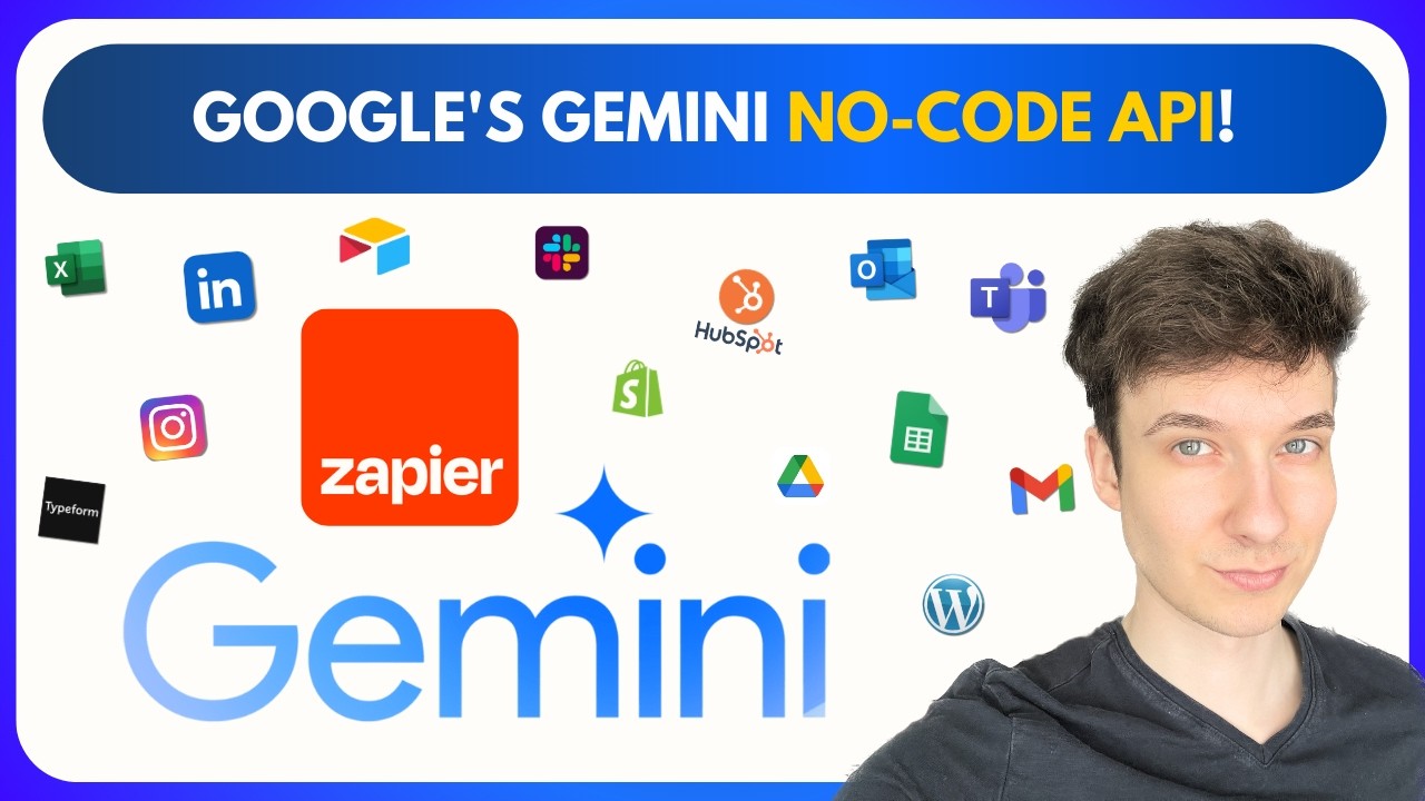 Connect Gemini with 7,000+ apps (step-by-step API tutorial using Zapier)