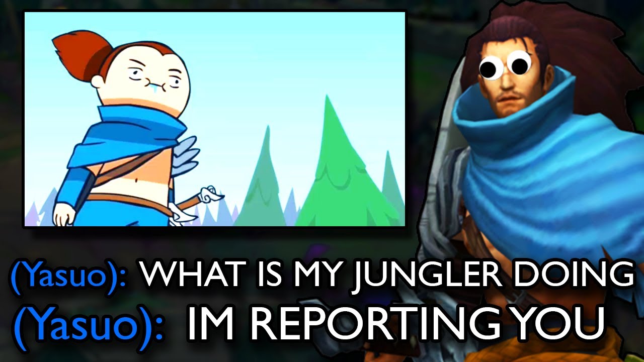 Rank 1 Jungler meets IRON 4 Yasuo and loses 1000 IQ arguing with him