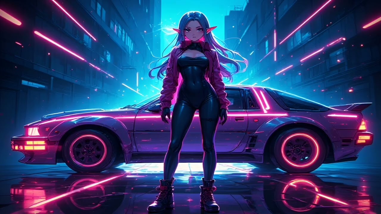 Synthwave mix 03 / Outrun Retro Futurism/ Neon Velocity Protocol