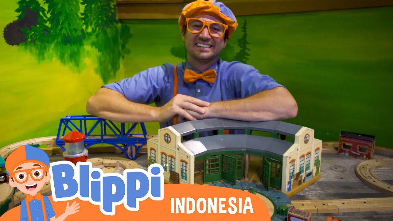 Blippi Mengunjungi Museum Anak⭐ | Blippi Bahasa Indonesia - Video Anak-Anak | Petualangan Blippi