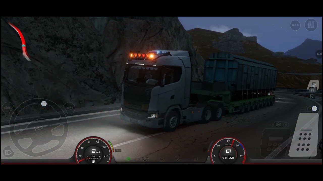 Hauling heavy in the tremola mountains get the game on Google play store for free
