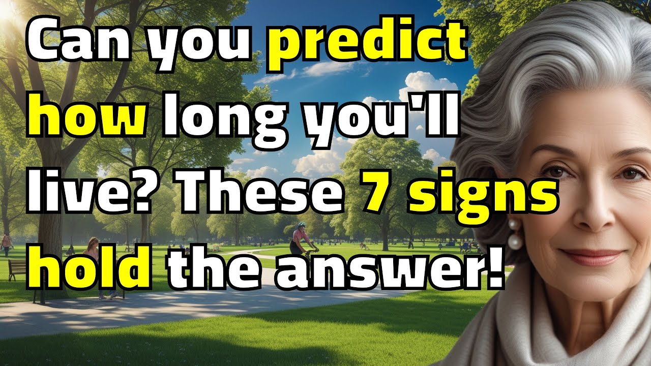 7 Scientific Signs Predicting Your Lifespan After 70