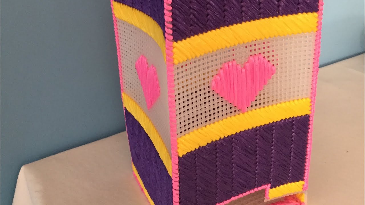 Rafia manualidades || Organizador para toallas sanitarias