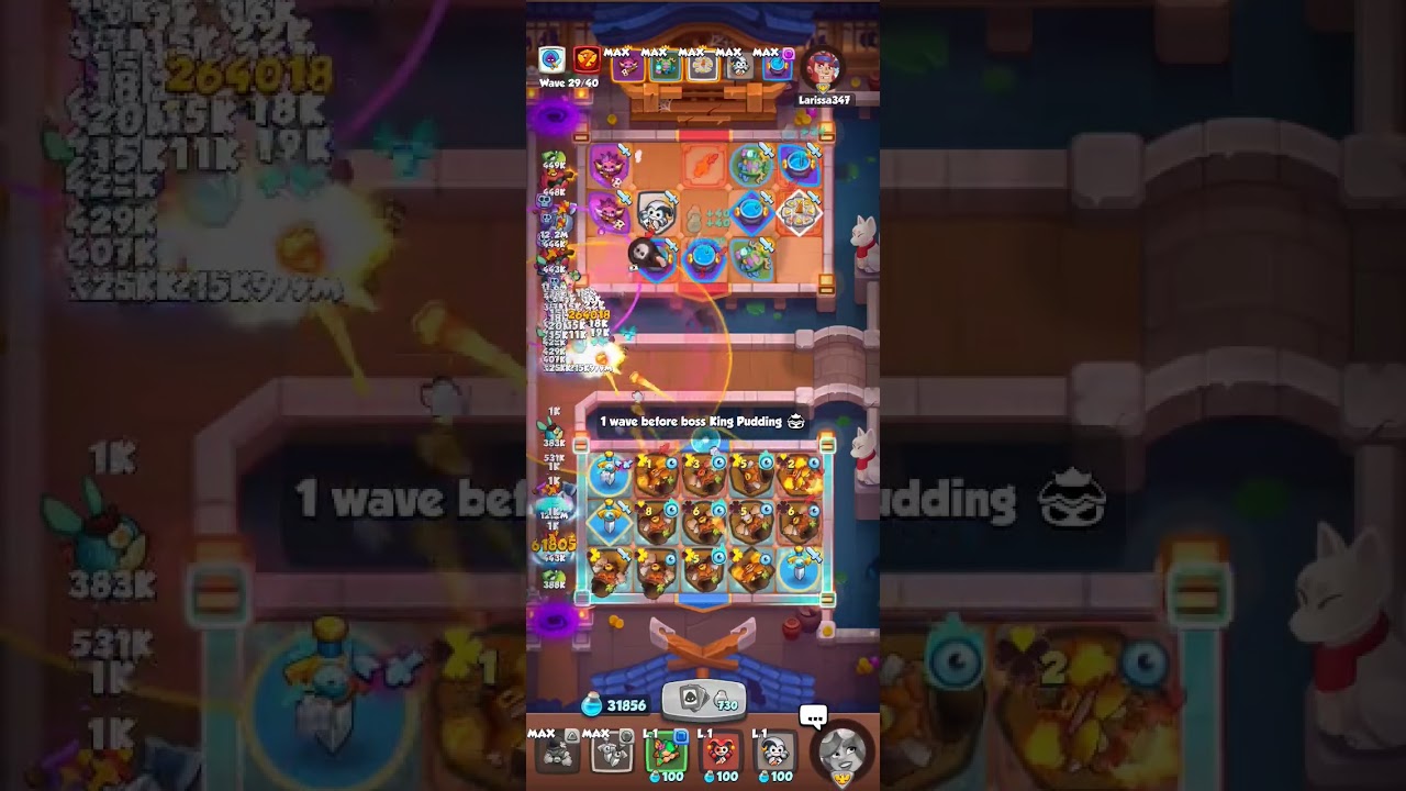 BRUISER TALENTS LVL 9 - Left Side #rushroyale