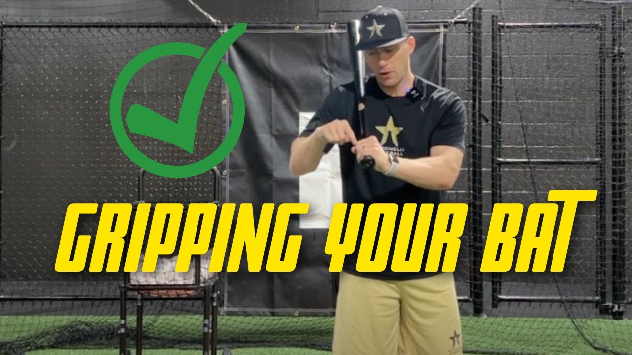 2 Keys To Gripping A Baseball Bat Properly