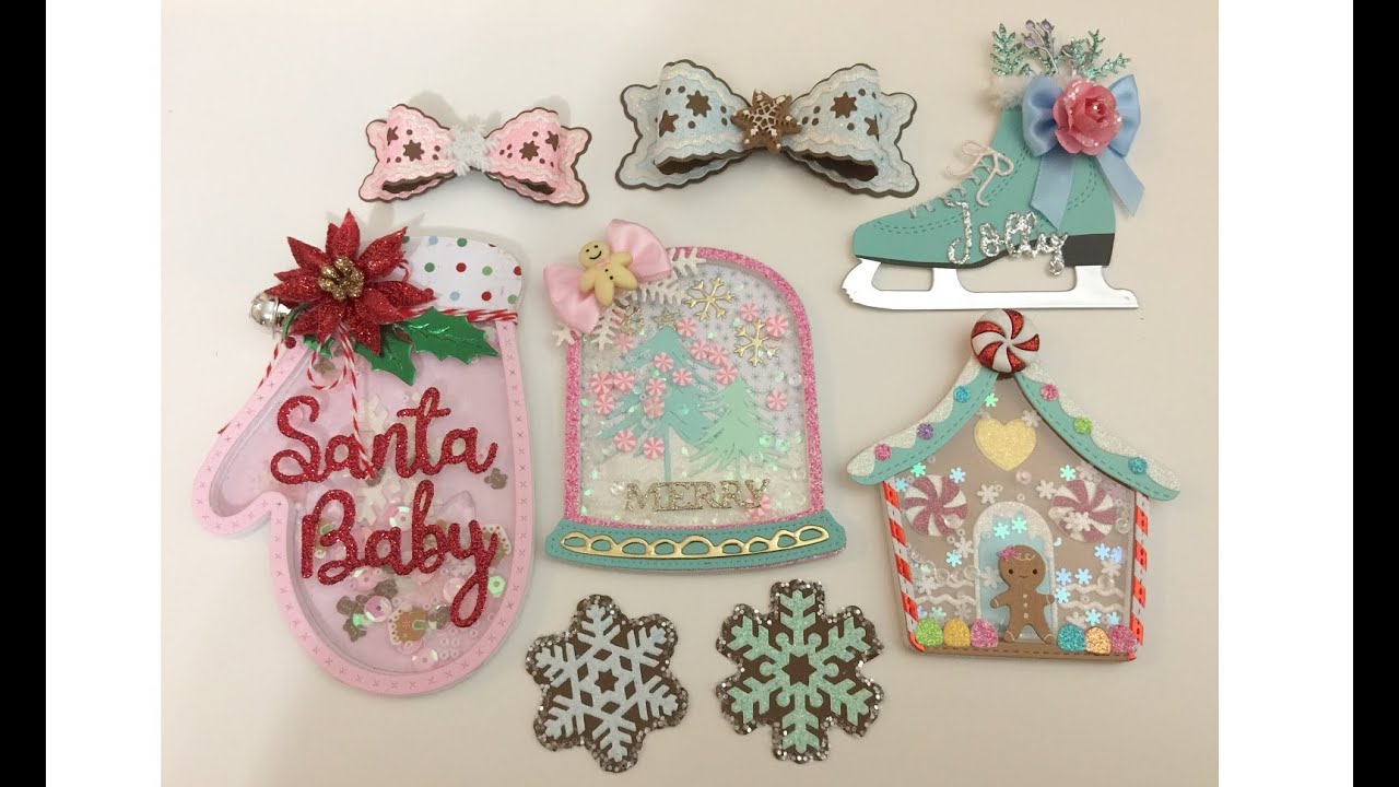 Paper Crafts Shaker Embellishments & More  | KSCRAFT Project Share