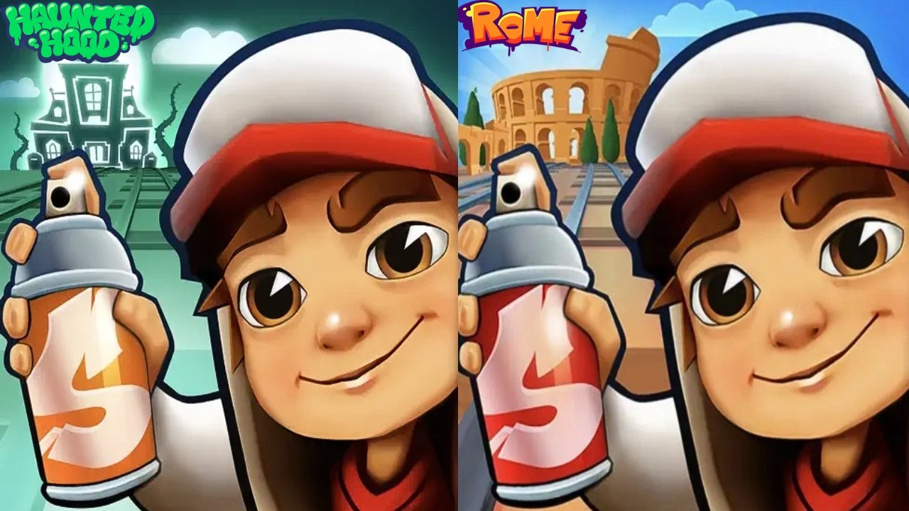 Subway Surfers: Haunted Hood 2024 🆚 Rome 2026 | Map Comparison!