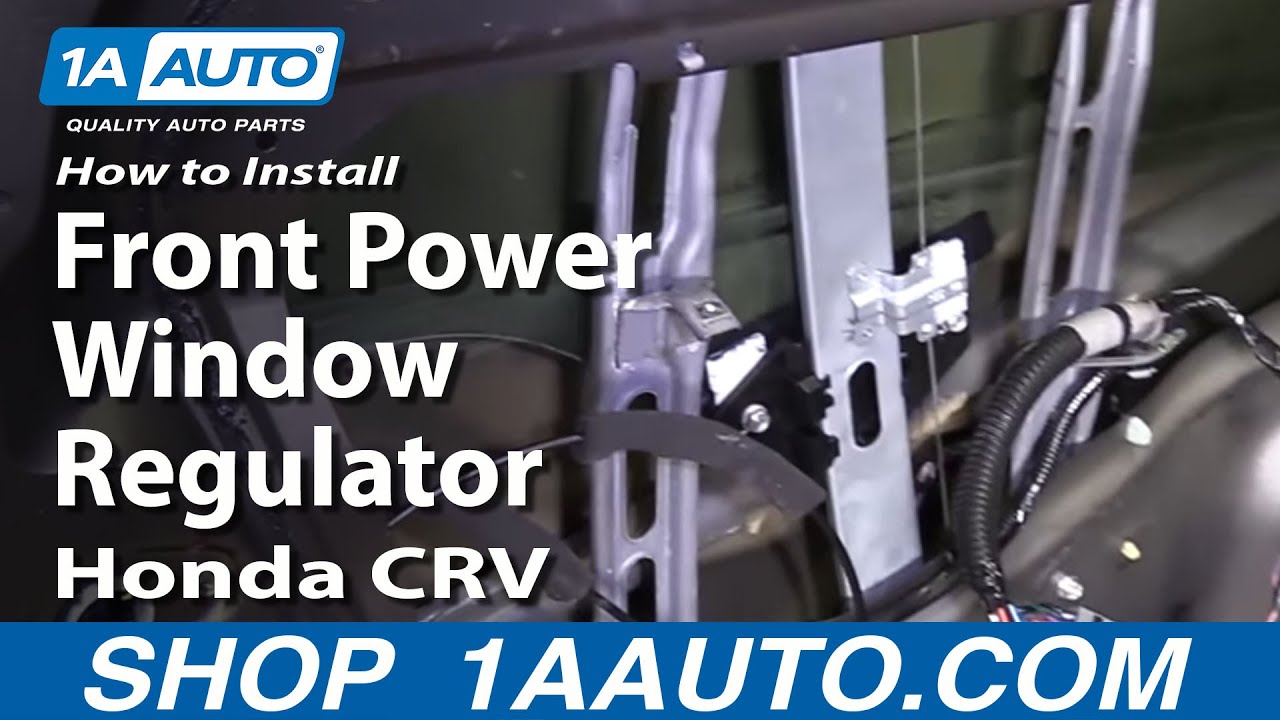 How to Replace Window Regulator 02-06 Honda CR-V