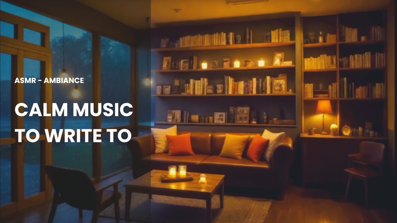 Cozy Writing Ambience | Relaxing Music for Focus and Creativity | Slow Living & Creative Writing