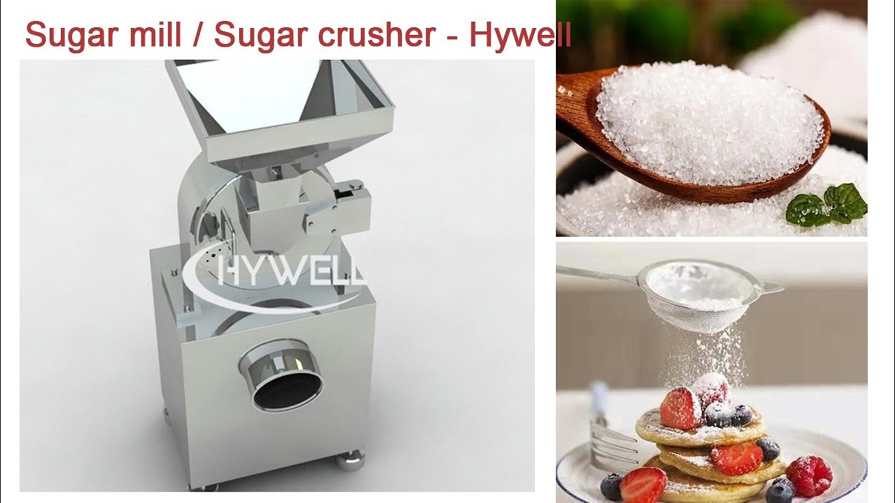Icing sugar mill, white sugar crusher, icing powdered sugar pulverizer