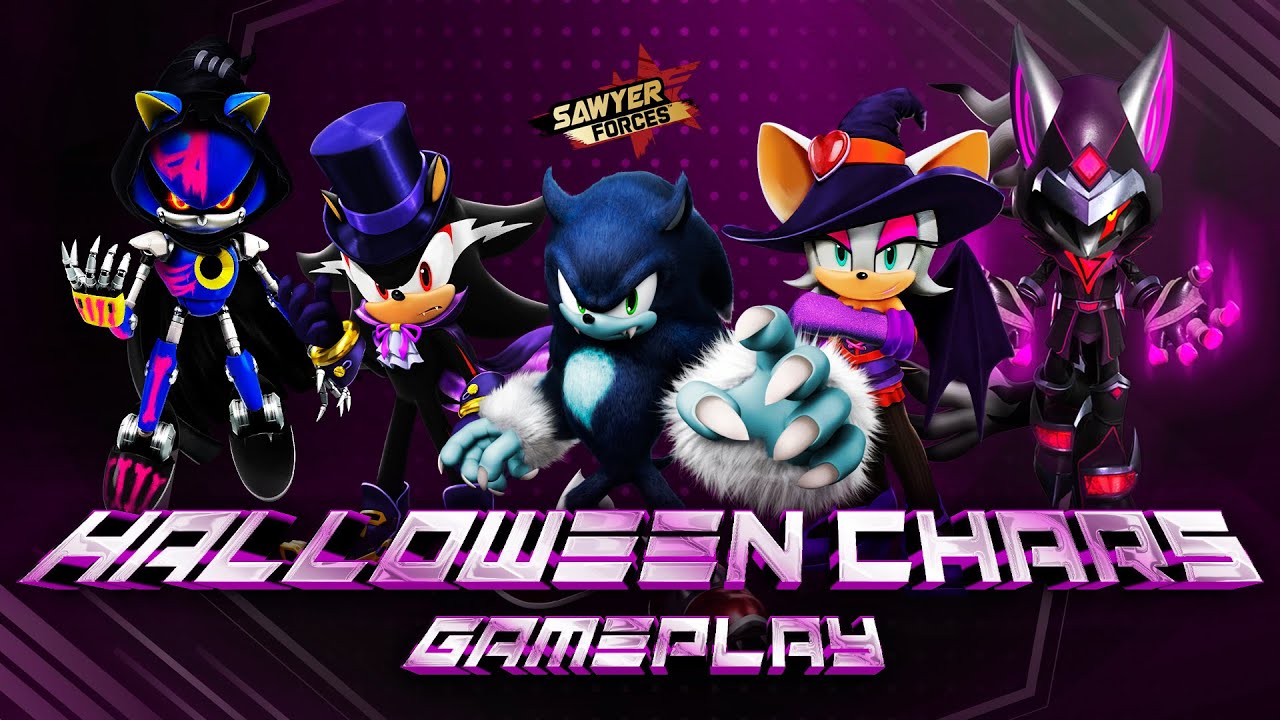 Sonic Forces Speed Battle: Halloween 🎃 Characters Gameplay