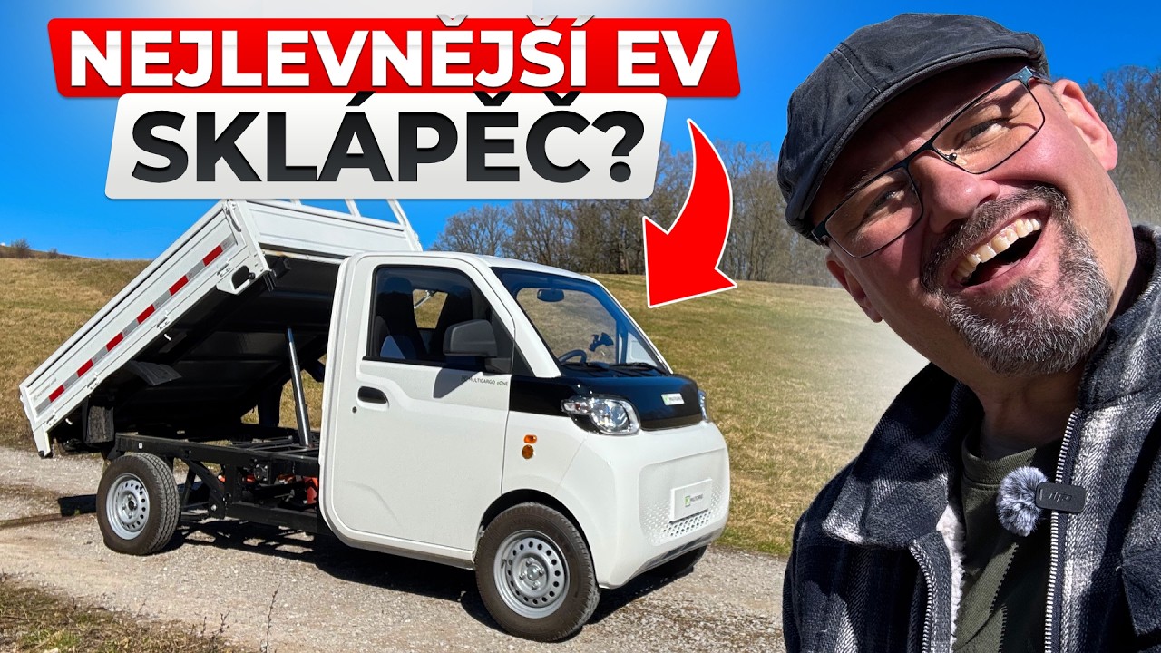 Dodávka MulticarGO eONE: Elektrický pracant za bezkonkurenční cenu | BACINA.TV