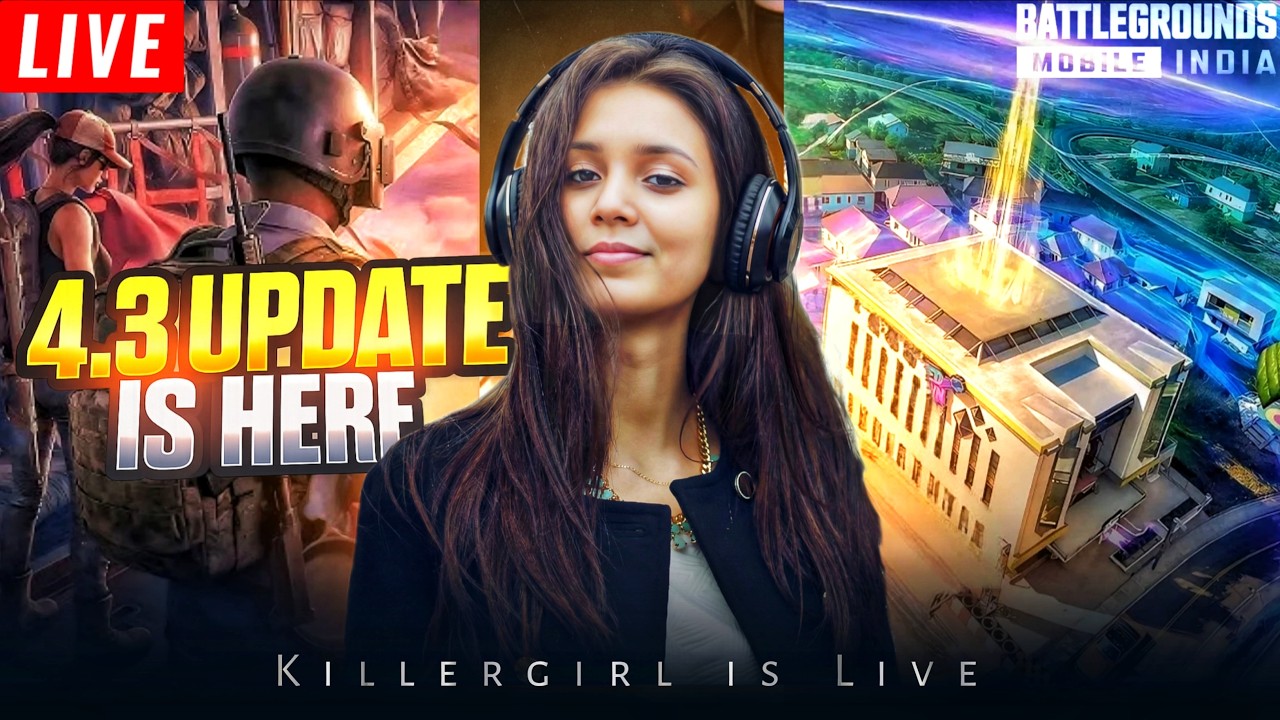LETS EXPLORE 4.3 UPDATE#bgmi#girlgamer#shorts#short#shortlive#4.3update