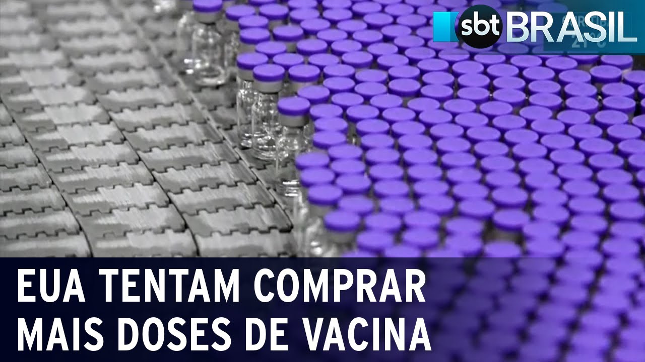 EUA tentam comprar doses extras de vacina contra a Covid-19 | SBT (16/12/20)