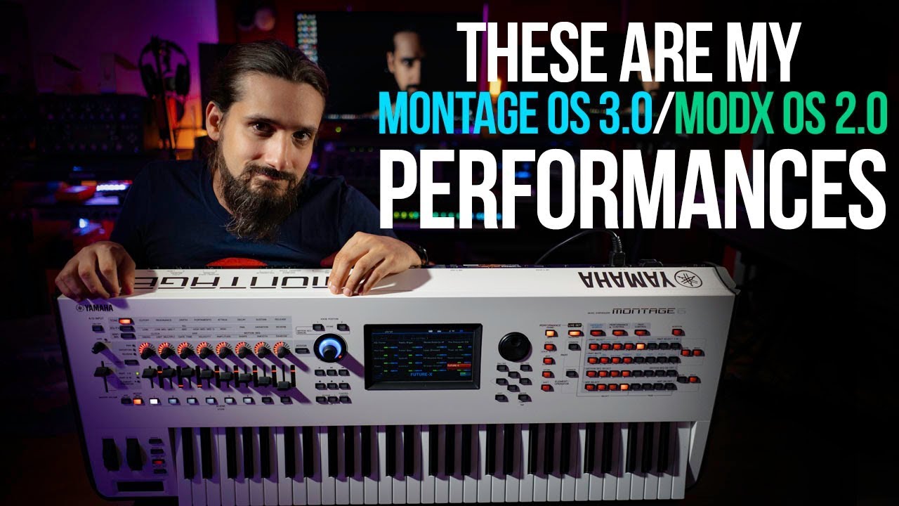 I play my new Montage OS3.0/MODX OS2.0 Performances for you!