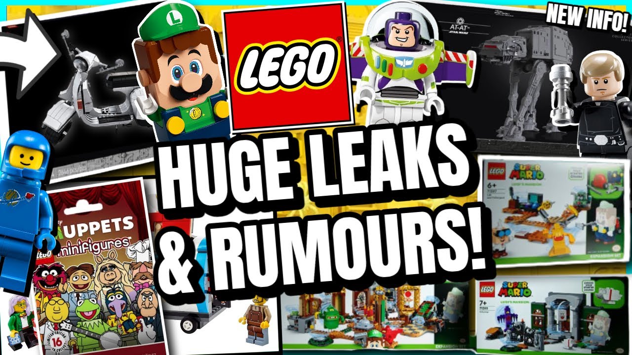 HUGE LEGO 2021/2022 LEAKS & RUMOURS! (18+, Mario & MORE!)