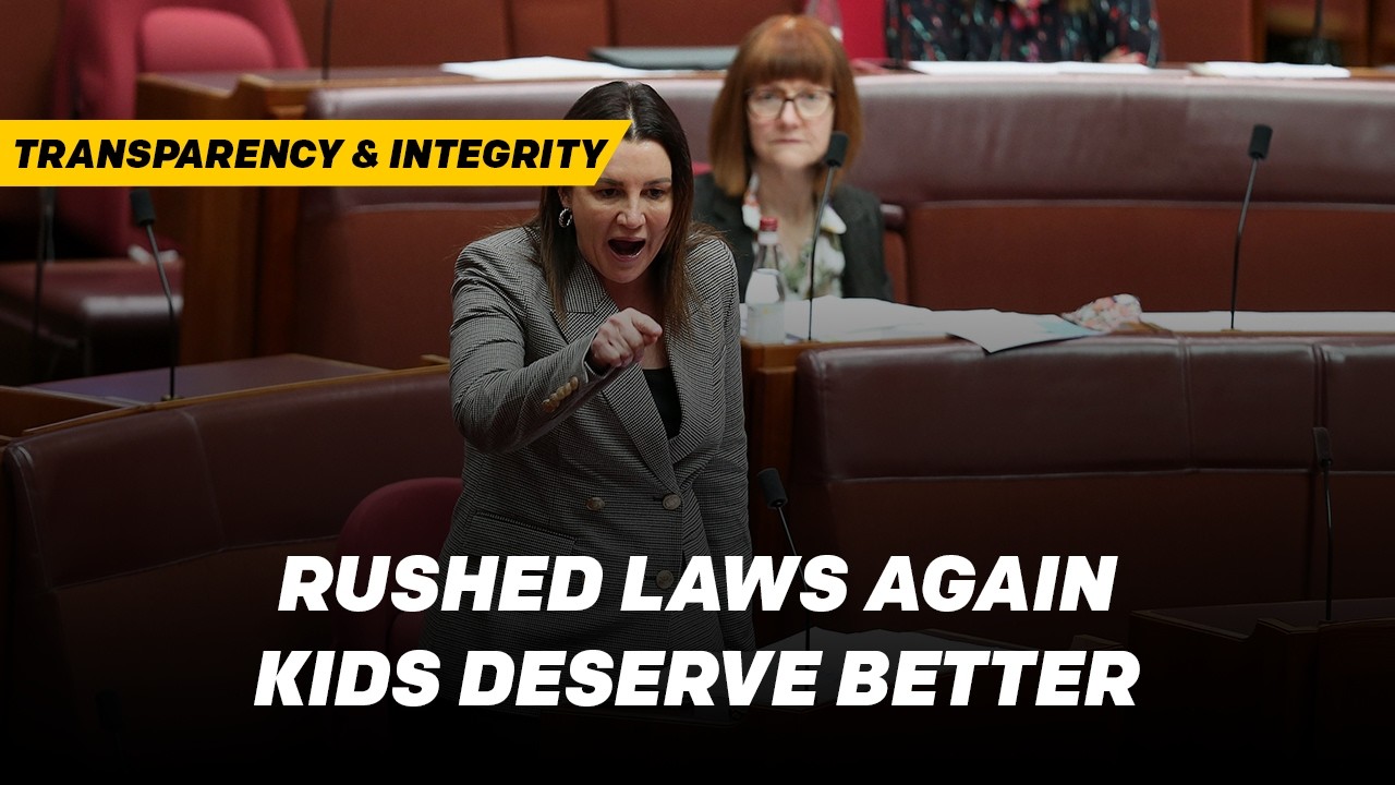Senator Jacqui Lambie’s Scathing Speech on Social Media Reform: 